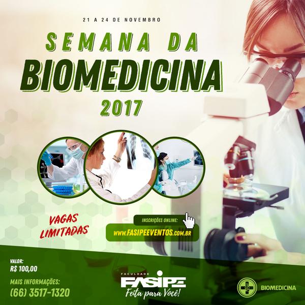 Semana de Biomedicina será voltada para análises clínicas e diagnóstico por imagem 