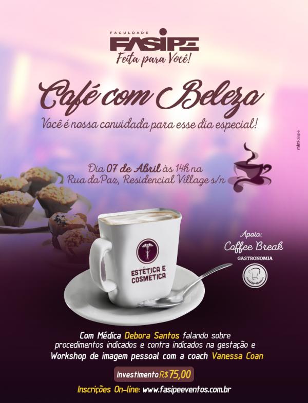 Curso de Estética da Fasipe promove Café com Beleza