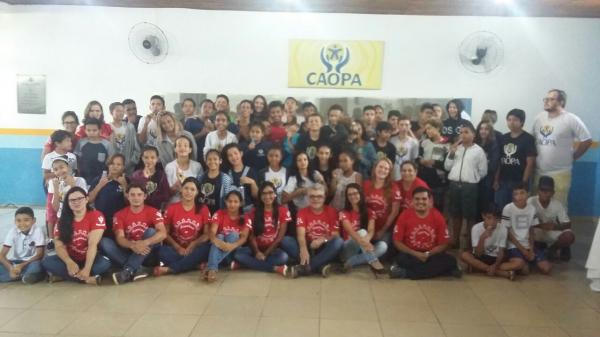Curso de Psicologia da Faculdade Fasipe realiza projeto social na CAOPA