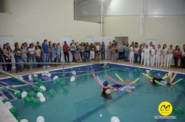Fisioterapia da Faculdade Fasipe inaugura Centro Aquático