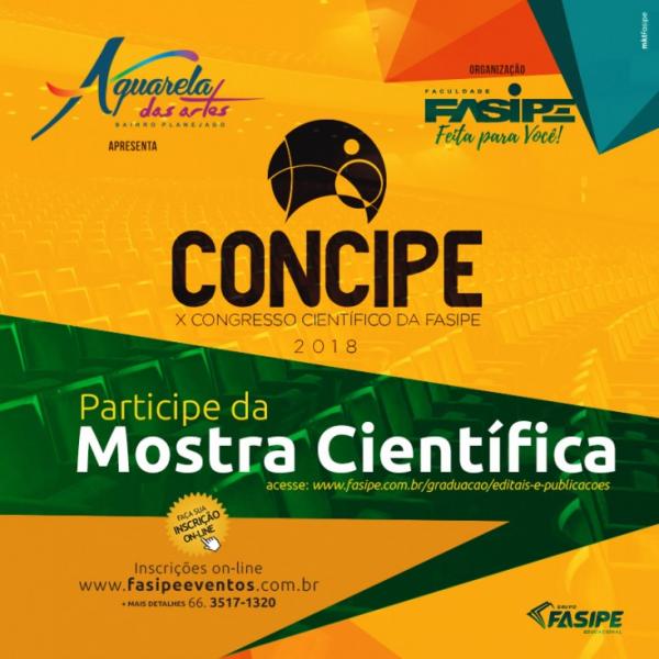 Faculdade Fasipe realiza Mostra Científica durante o Concipe