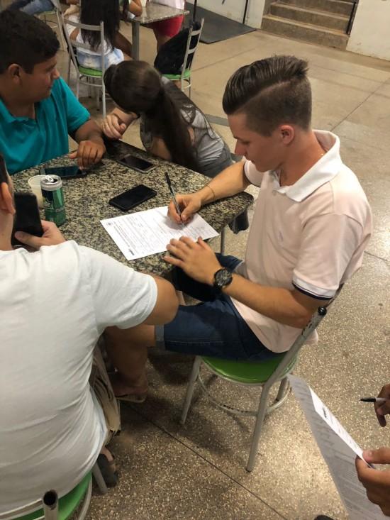 Curso de Biomedicina aplica questionário aos acadêmicos da Fasipe