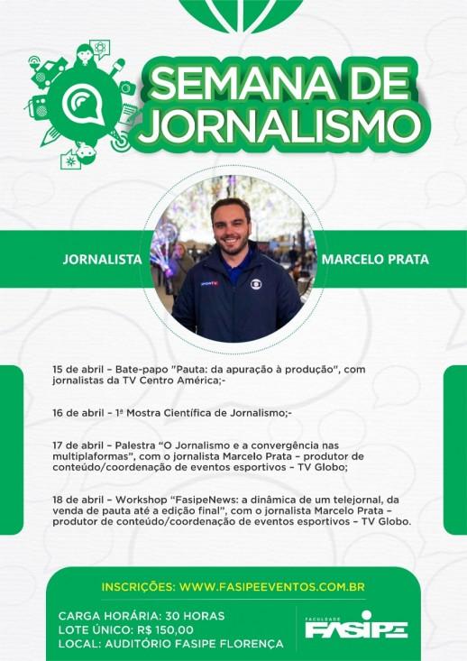 Semana de Jornalismo da Fasipe terá palestras, mostra científica e workshop
