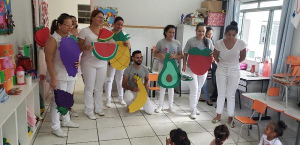 Cursos da Fasipe participam da 4ª edição da Semana do Bebê nas creches de Sinop