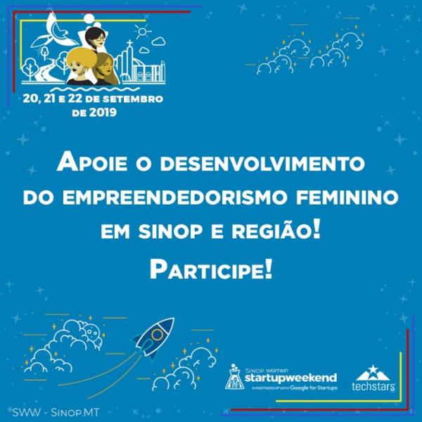 Empreendedorismo Feminino: primeiro Startup Weekend voltado para mulheres em Mato Grosso