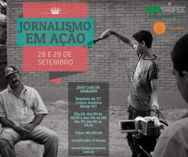 Jornalismo Fasipe promove o projeto "Jornalismo em Ação"