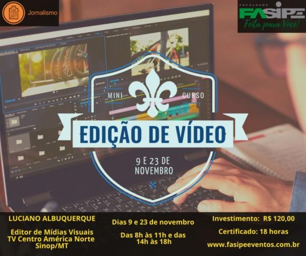 Curso de Jornalismo promove minicurso de Edição de Vídeo