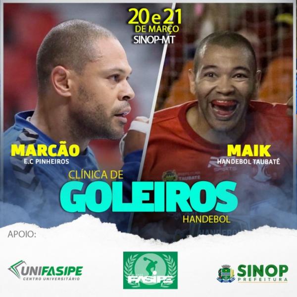 Educação Física realiza clínica de treinamento específico para goleiros de handebol