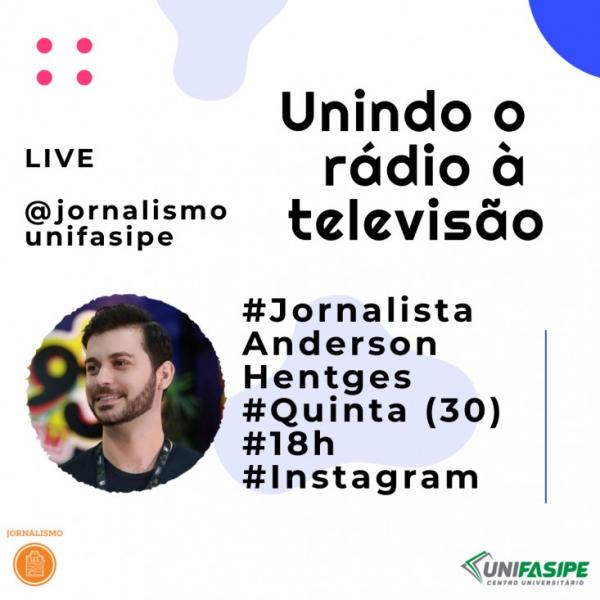 Parceria entre emissoras de rádio e TV é tema de live nesta quinta