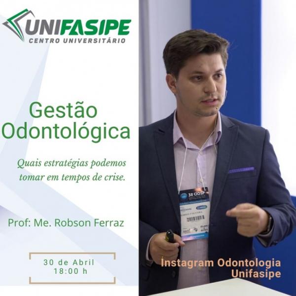 Live: Gestão Odontológica: Quais as estratégias podemos tomar em tempos de crise.