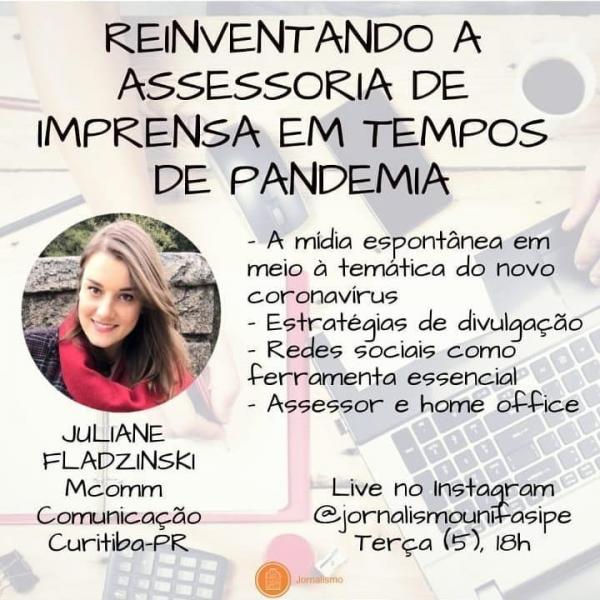 Live: Reinventado a assessoria de imprensa em tempos de pandemia