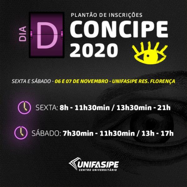 Unifasipe realiza o Plantão Dia D de Inscrições para o CONCIPE 2020