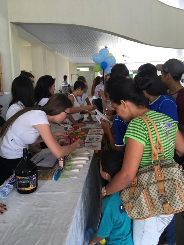 Curso de nutrição realiza atividade voltada para crianças e adolescentes