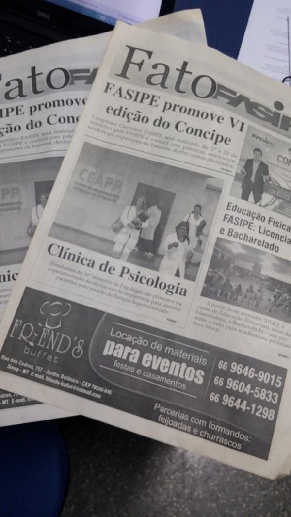 Jornalismo traz novamente Fato Fasipe e Laboratório de Notícias