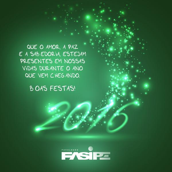 FELIZ NATAL E PRÓSPERO ANO NOVO