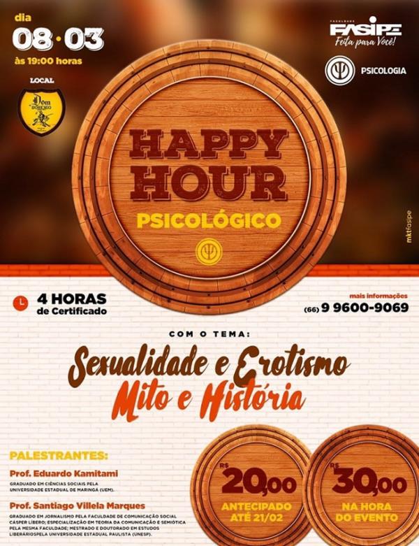 Palestra discute Sexualidade e Erotismo – Mito e História