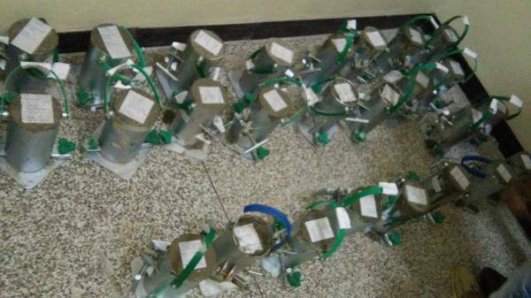 Acadêmicos de Civil participam de desafio para produção de concreto